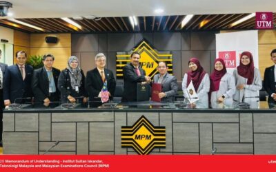 Institut Sultan Iskandar and Malaysia Examinations Council Ink MoU on Examnination Centre Collaboration