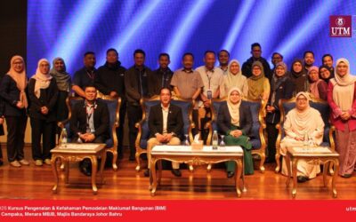 ISI UTM mengadakan Kursus Pengenalan dan Kefahaman BIM bagi Majlis Bandaraya Johor Bahru