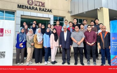 25 Jurutera Ranhill Worley Sertai Program Laluan Menjadi Jurutera Profesional di UTMKL