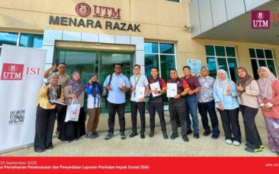 Kursus Pemahaman Pelaksanaan dan Penyediaan Laporan Penilaian Impak Sosial (SIA) anjuran Institut Sultan Iskandar dengan kerjasama Dewan Bandaraya Kuala Lumpur (DBKL)