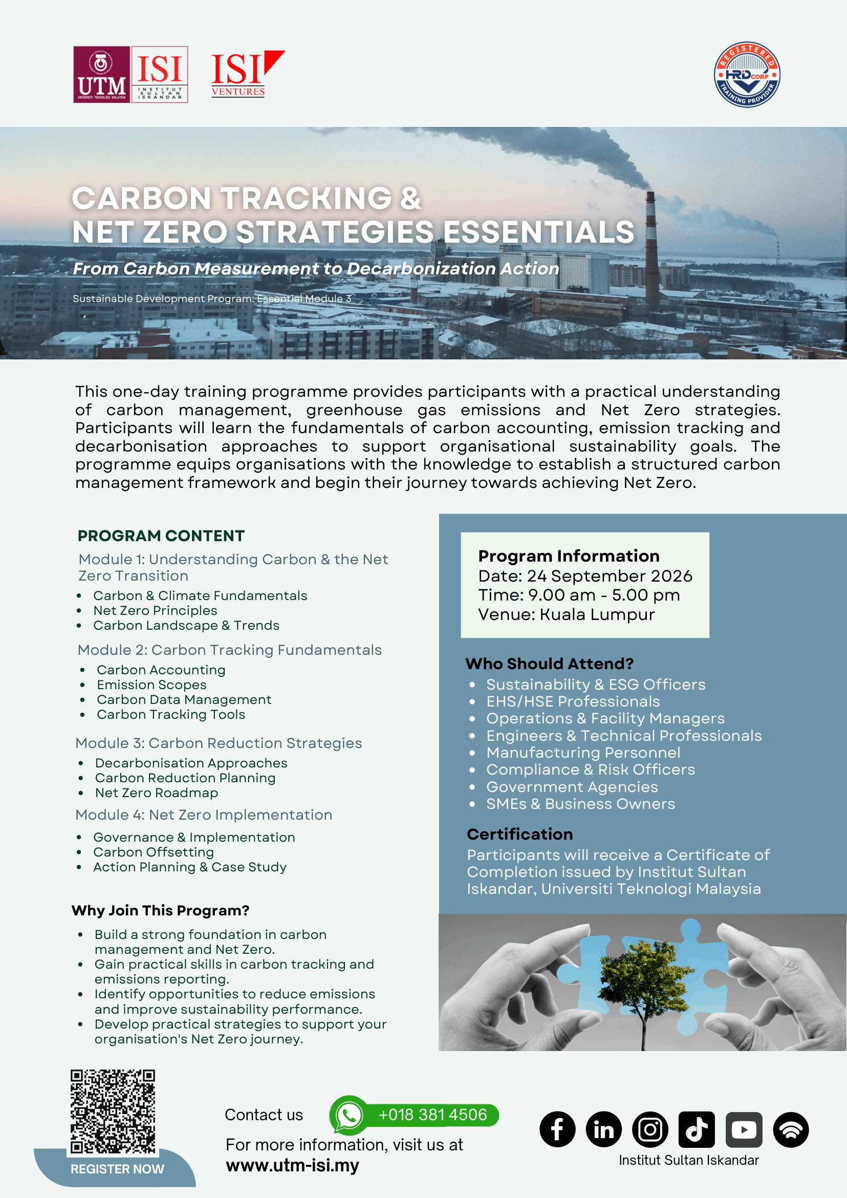 Carbon Tracking & Net Zero Strategies Essentials
